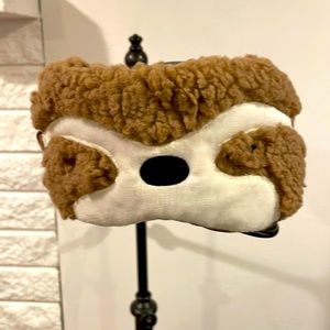 Sleep Mask - looks like a cozy bear